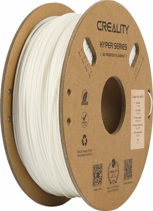 PLA 1,75mm WHITE 1kg CREALITY HYPER SERIES 3D FILAMENT